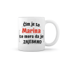Šalica s Natpisom - Čim je to (IME PO ŽELJI) to mora da je zajebano