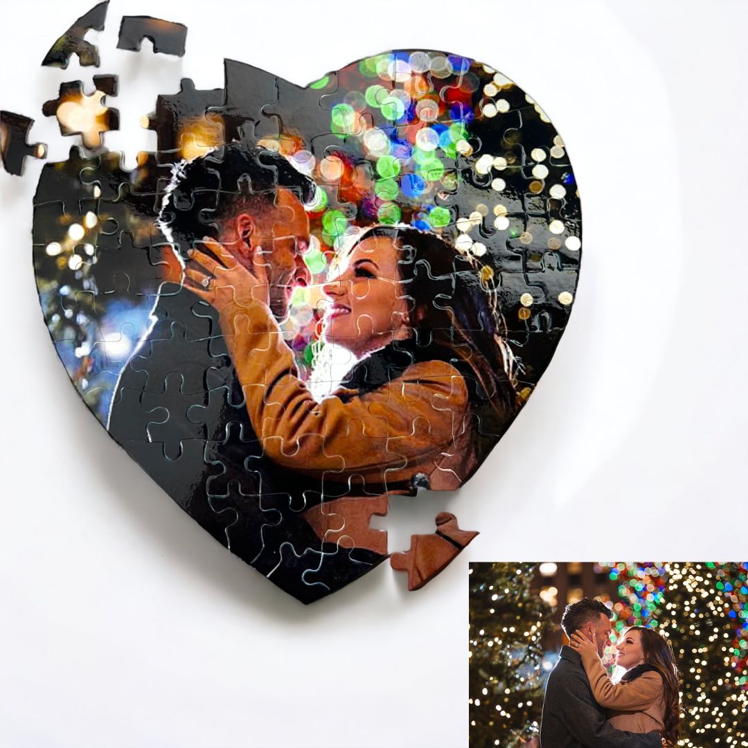 Puzzle Srce 3 puzzle srce slika