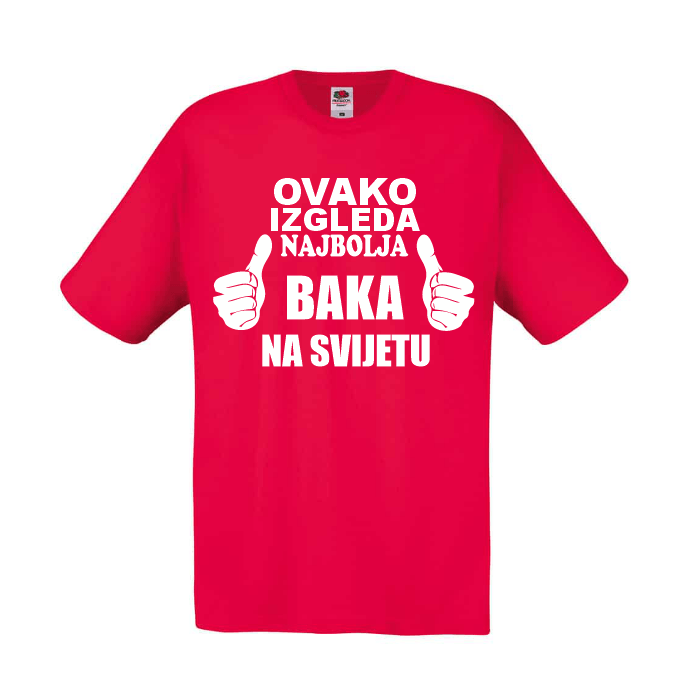 Majice za Roditelje 8 majica za baku