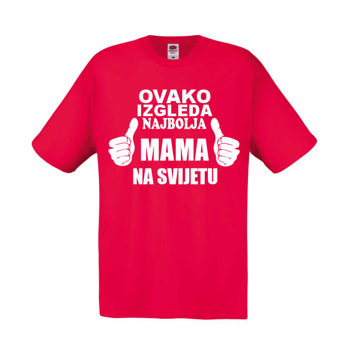 Majice za Roditelje 4 majica za mamu